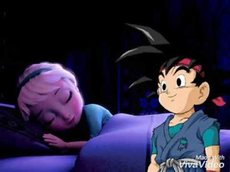 Goku And Elsa The Rhyme YouTube