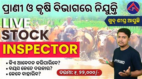 OSSSC Livestock Inspector Recruitment 2023 Selection Process