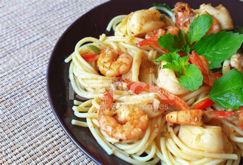 Spaghetti Seafood Stock Photo | Royalty-Free | FreeImages