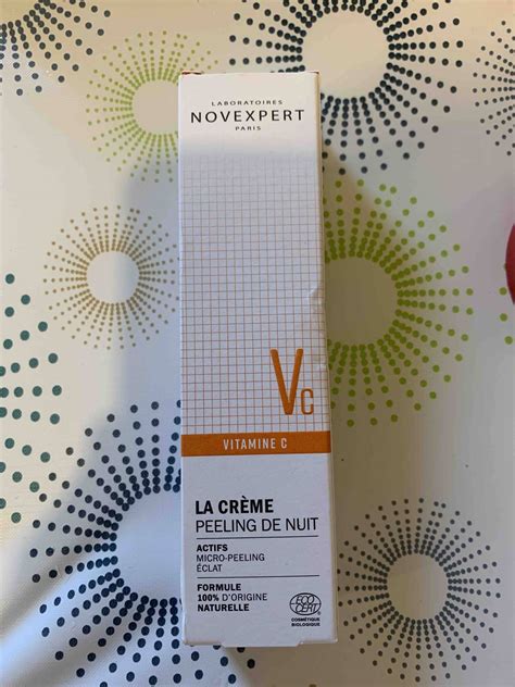 Composition NOVEXPERT Vitamine C La crème peeling de nuit UFC Que