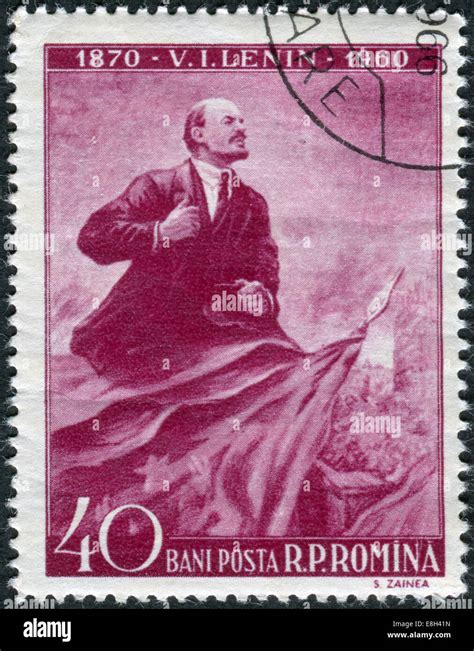 ROMANIA CIRCA 1960 Postage Stamp Printed In Romania Shows Wladimir