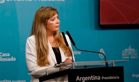 Les Pedimos Perd N Gabriela Cerruti Asegur Que El Gobierno Tiene