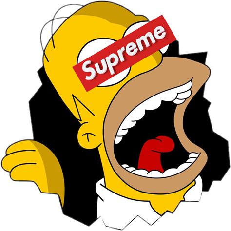 Pictures Of Supreme Bart Simpson