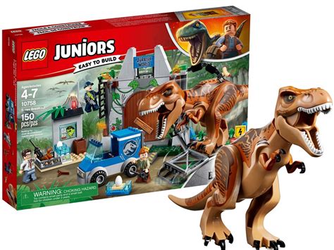 LEGO Jurassic World 10758 T Rex na wolności 9427038807 oficjalne