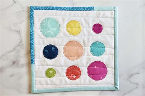 How to Appliqué Perfect Circles Homemade Emily Jane