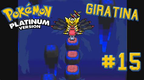 BATALLA CON GIRATINA POKEMON PLATINO NUZLOCKE YouTube