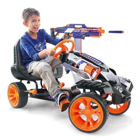 The Nerf Battle Racer By Hauck Toys Is A Pedal Powered Go Kart That