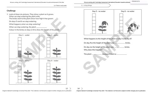 Cambridge Primary Science Workbook 1 With Digital Access 1 Year 2nd