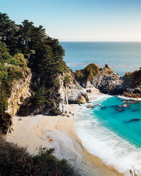 Foodporn Historyporn Earthporn Mcway Falls In Big Sur California