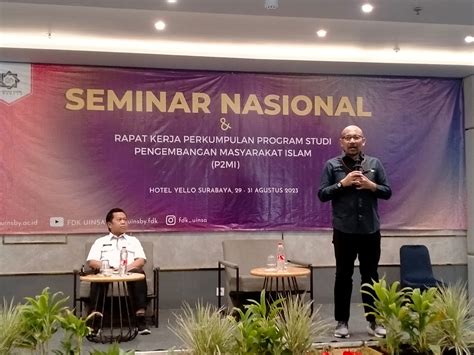 Pmi Fdk Uinsa Gelar Seminar Nasional Dan Raker P Mi Uinsa