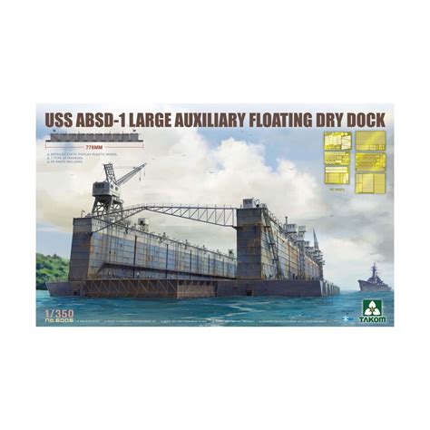 Takom USS ABSD1 Large Auxiliary Floating Dry Dock New Walmart