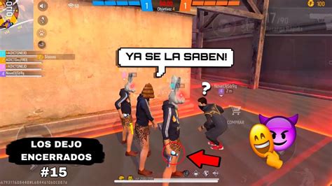 Encerrando A Jugadores Con Paredes En Free Fire Encierro Con