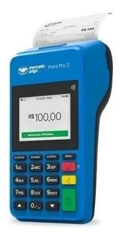 Máquina De Cartão Point Pró2 Mercado Pago Envio Imediato Máquina de