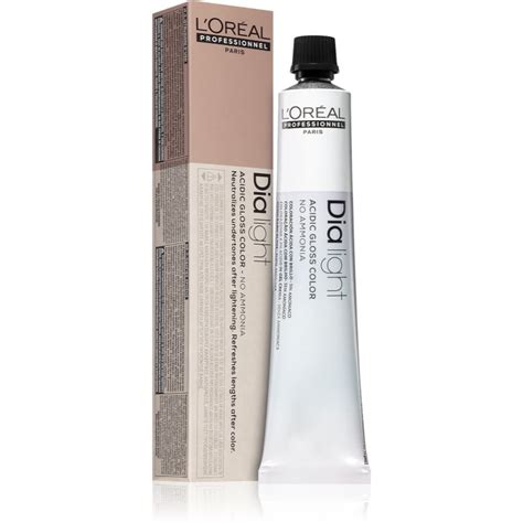 Profesionalūs plaukų dažai L Oreal Professionnel DiA Light 7 13 Golden Ash Blonde 50 ml kainos