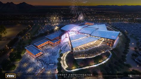 El Paso City Council Approves Sunset Amphitheater Project In Us