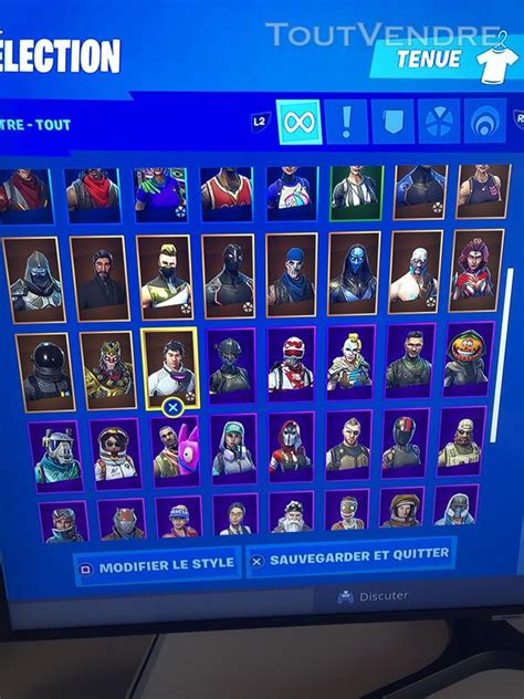 Compte Fortnite Skin Rare Sauver Le Monde Vb Bourges