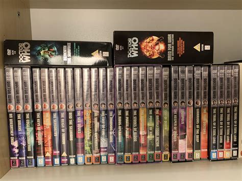 My updated Classic Doctor Who DVD collection : r/dvdcollection