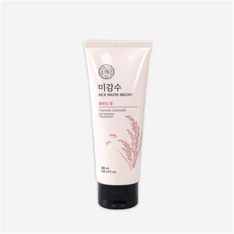 The Face Shop Rice Water Bright Cleansing Foam Ml Daraz Bd