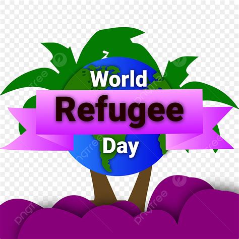 World Refugee Day Vector Png Images World Refugee Day With Concept