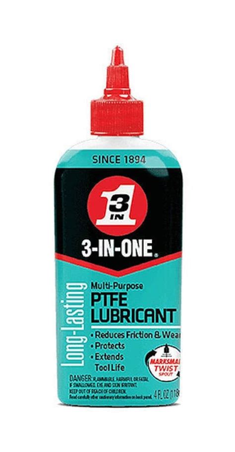 3-IN-ONE 100% PTFE Liquid Lubricant Long Lasting High Temperature Equipment Machinery Pulley ...