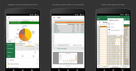 Microsoft Word Excel Y Powerpoint Ya Disponibles Para Móviles Android