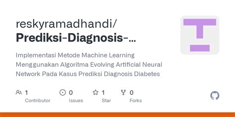 GitHub Reskyramadhandi Prediksi Diagnosis Diabetes Evolving