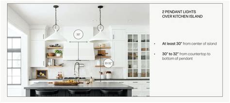 A Guide To Light Fixture Hanging Heights Studio Mcgee Kitchen