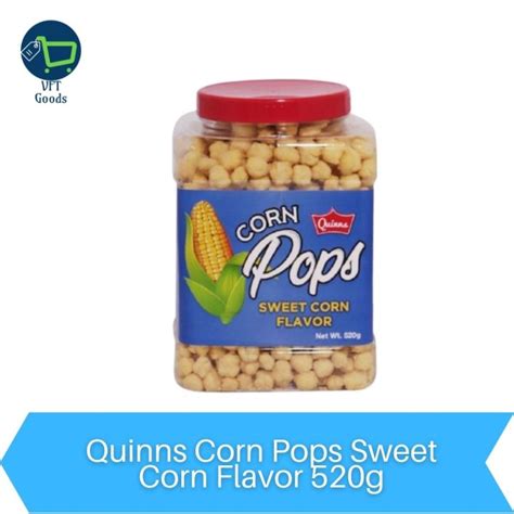 Quinns Corn Pops Sweet Corn Flavor G Lazada Ph