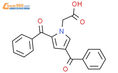 499214 64 1 1H Pyrrole 1 acetic acid 2 4 dibenzoyl CAS号 499214 64 1 1H