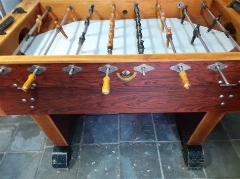 Large And Heavy Vintage Table Football Wood Steel Catawiki