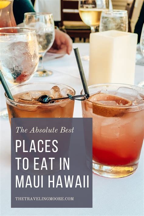 Best Restaurants In Maui The Top Restaurants In West Maui Maui