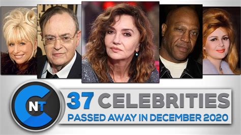 List Of Celebrities Who Passed Away In December 2020 Latest Celebrity