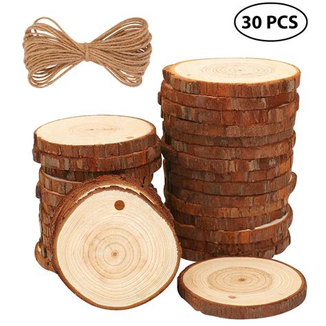 Fuyit Natural Wood Slices Ct