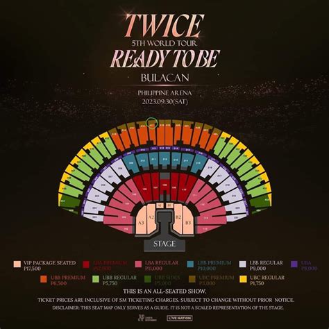 Tix Twice Th World Tour Bulacan Philippine Arena Day See Desc