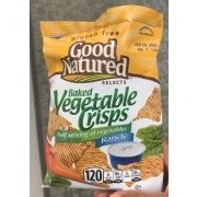 Good Natured Baked Vegetable Crisps, Ranch Flavored: Calories ...