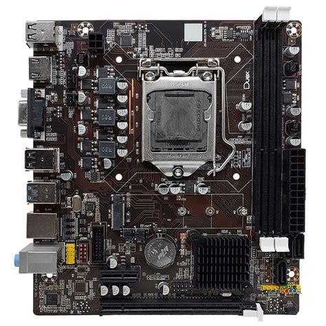 Placa Mãe Duex Dx B75zg M2 Intel 2ª 3ª Geração Ddr3 Socket Lga1155 Cavuca Cavucou Achou