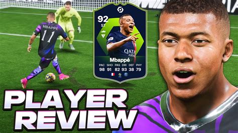 O MELHOR JOGADOR QUE JÁ USEI NA VIDA KYLIAN MBAPPÉ 92 POTM PLAYER