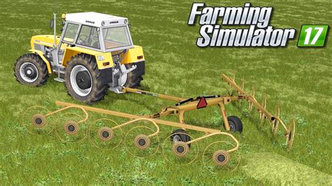 Zgrabianie I Belowanie Siana Farming Simulator 17 63 YouTube