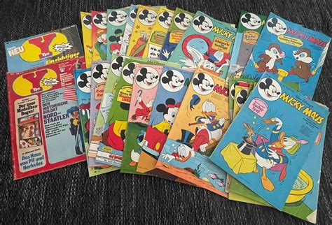 Konvolut Micky Maus Comics 24 Stück 1977 1982 Kaufen auf Ricardo