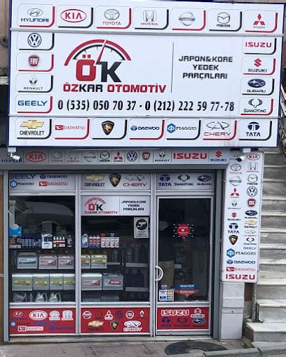 Özkar Otomotiv Yedek Parça Kağıthane İstanbul