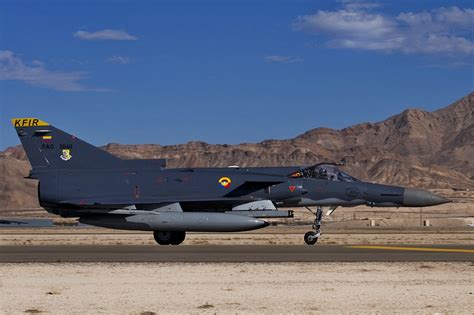 IAI Kfir da Colômbia na Red Flag Poder Aéreo Aviação Militar