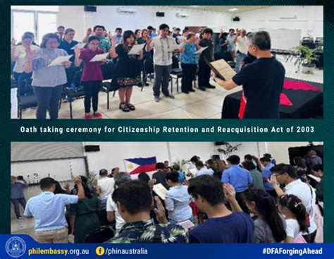 Philippine Embassy In Canberra Conducted Its First Mobile Consular And