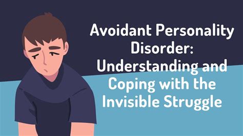 Avoidant Personality Disorder Understanding And Coping With The