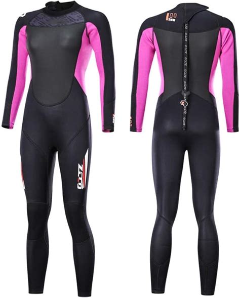 LotusTextile Traje de neopreno para mujer 3 mm para buceo natación