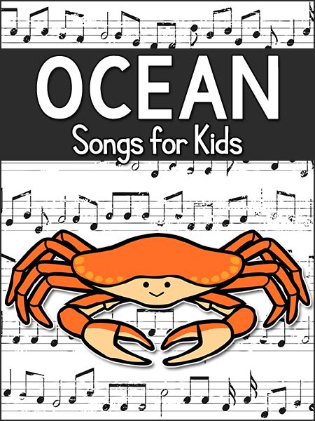 Ocean Songs for Kids in Preschool, Pre-K, Kindergarten - PreKinders Preschool Activities