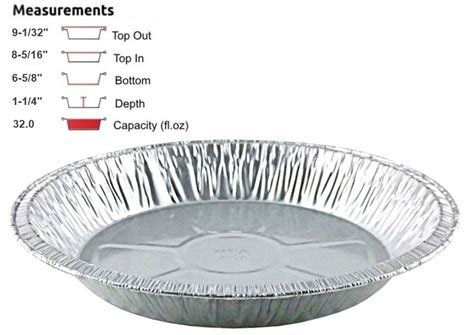 Handi-Foil 9" Extra-Deep Foil Pie Pan 1 1/4" Deep 500/CS – Foil-Pans.com