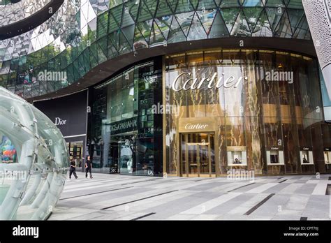 Cartier Shop At Ion Centre Orchard Road Singapore Stock Photo Alamy