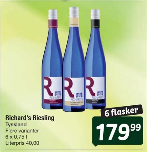 Richard S Riesling Tilbud Hos Fakta Tyskland