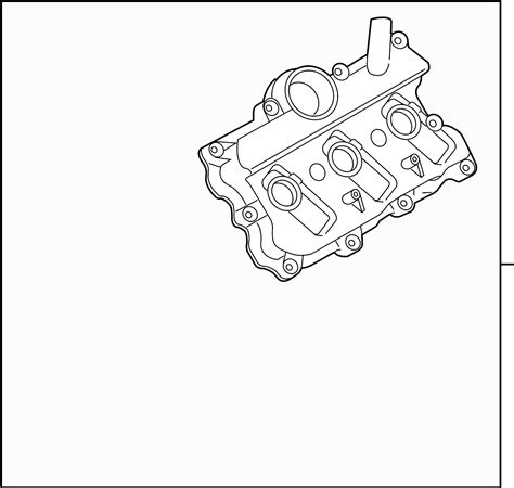 Porsche Engine Valve Cover Cayenne Hybrid Cylinder