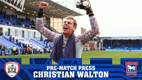 CHRISTIAN WALTON PRE BARNSLEY YouTube